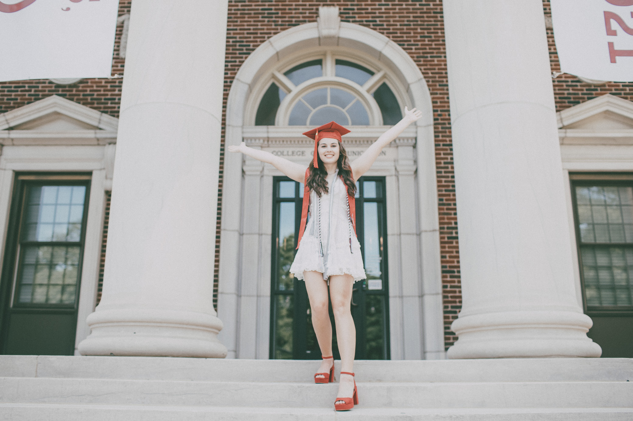 University of Alabama Graduation Portraits Tuscaloosa