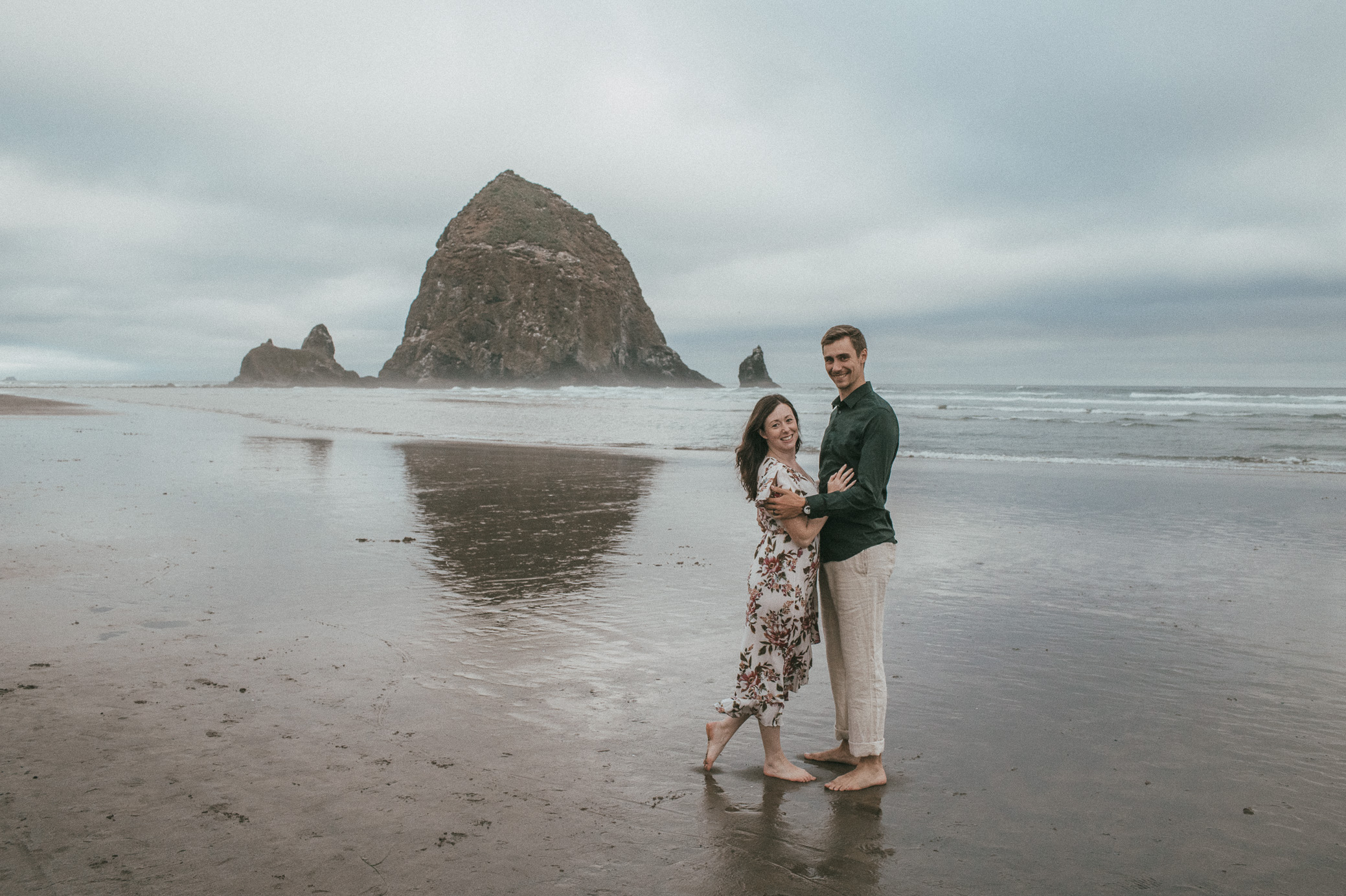 Cannon Beach Oregon Engagement Photography + Wedding Photography