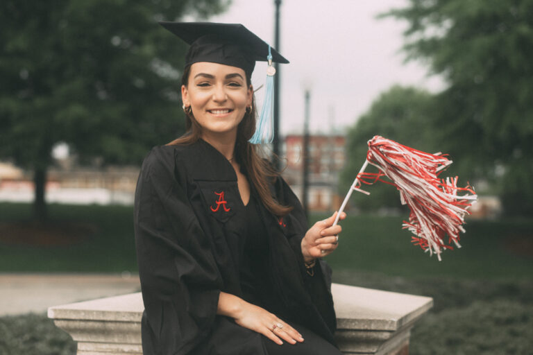 University of Alabama Graduation Portraits | Sarah