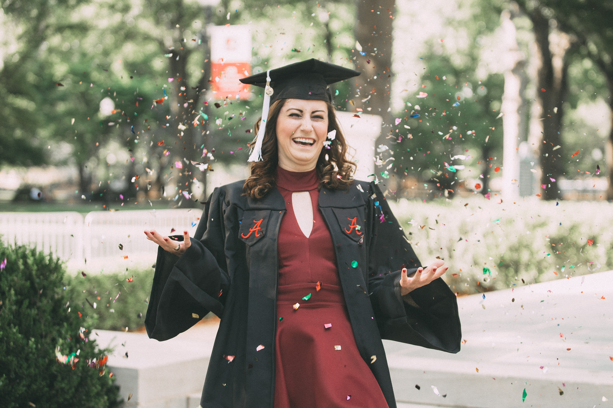 University of Alabama Graduation Portraits | Katie