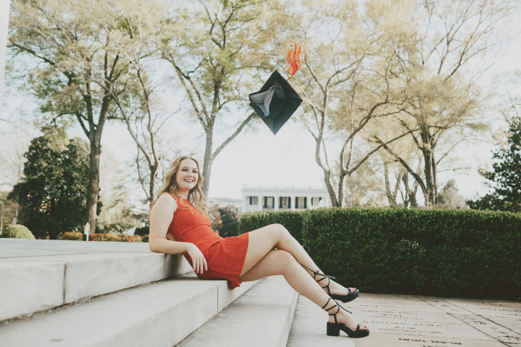Epic University of Alabama + Tuscaloosa Graduation Photos