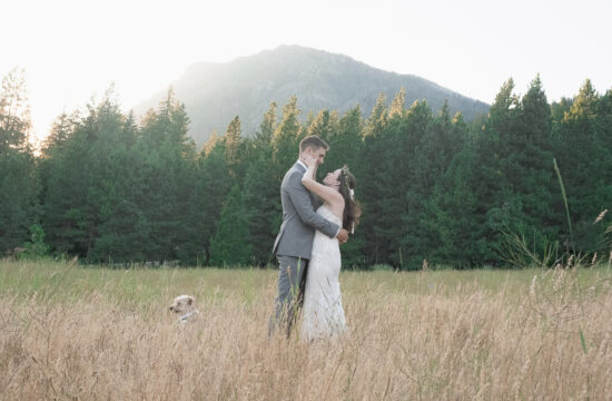 Brown Family Homestead Wedding Photography in Leavenworth, Washington