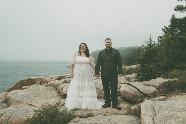 Acadia National Park Micro-Wedding Elopement Photography in Maine