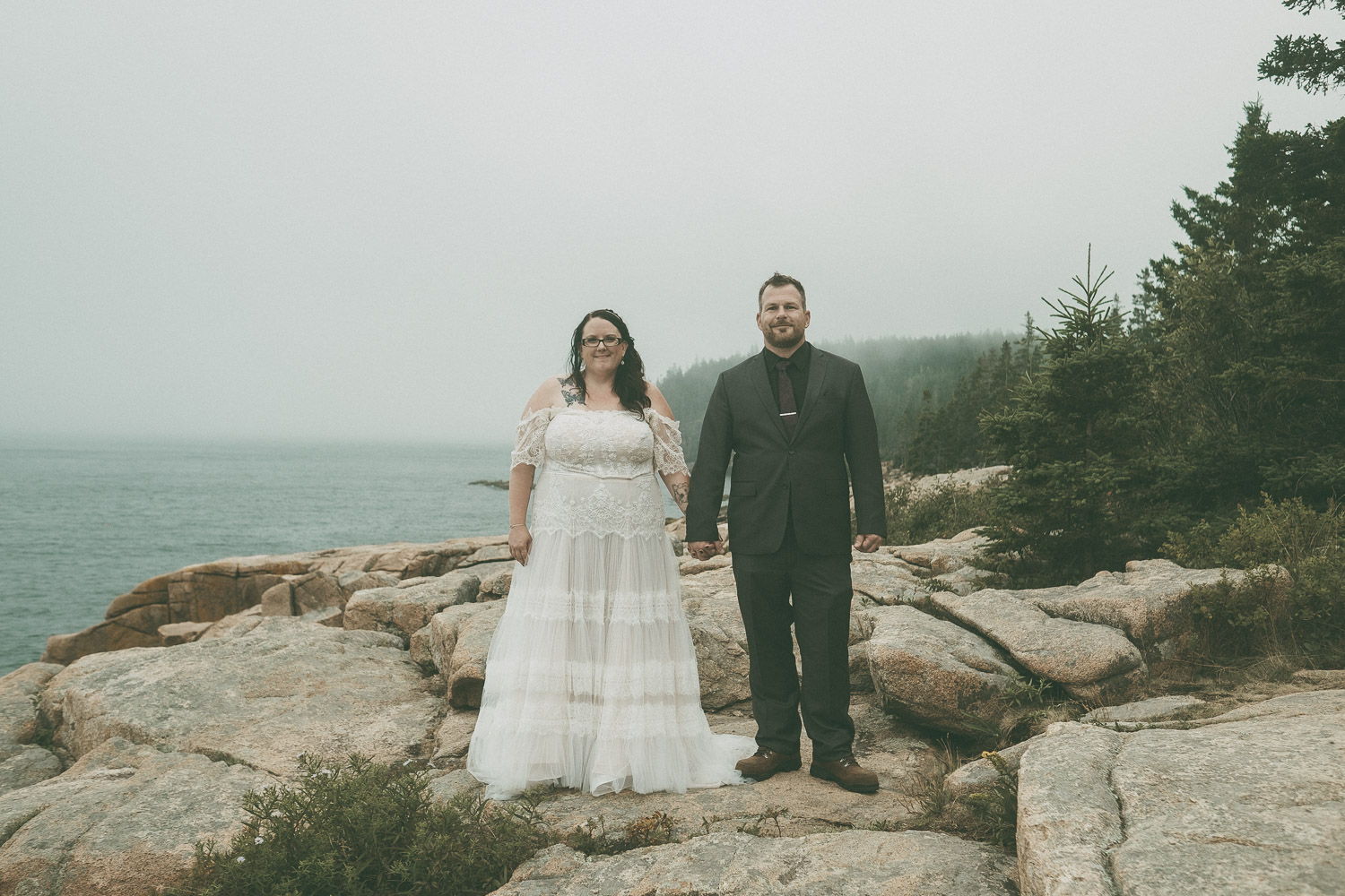 Acadia National Park Micro-Wedding Elopement Photography in Maine
