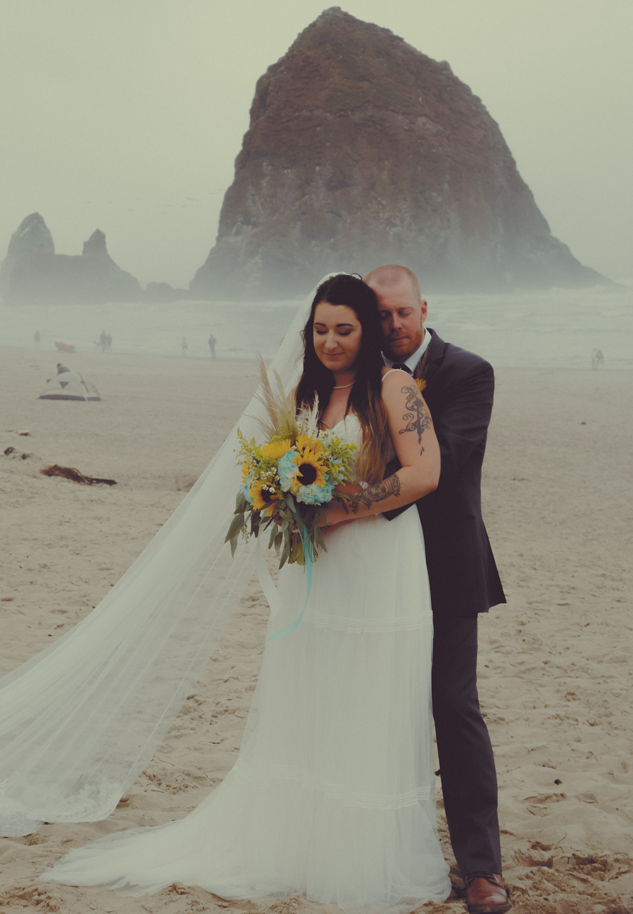 Cannon Beach Oregon Pacific Northwest Micro-Wedding Elopement Photography 1