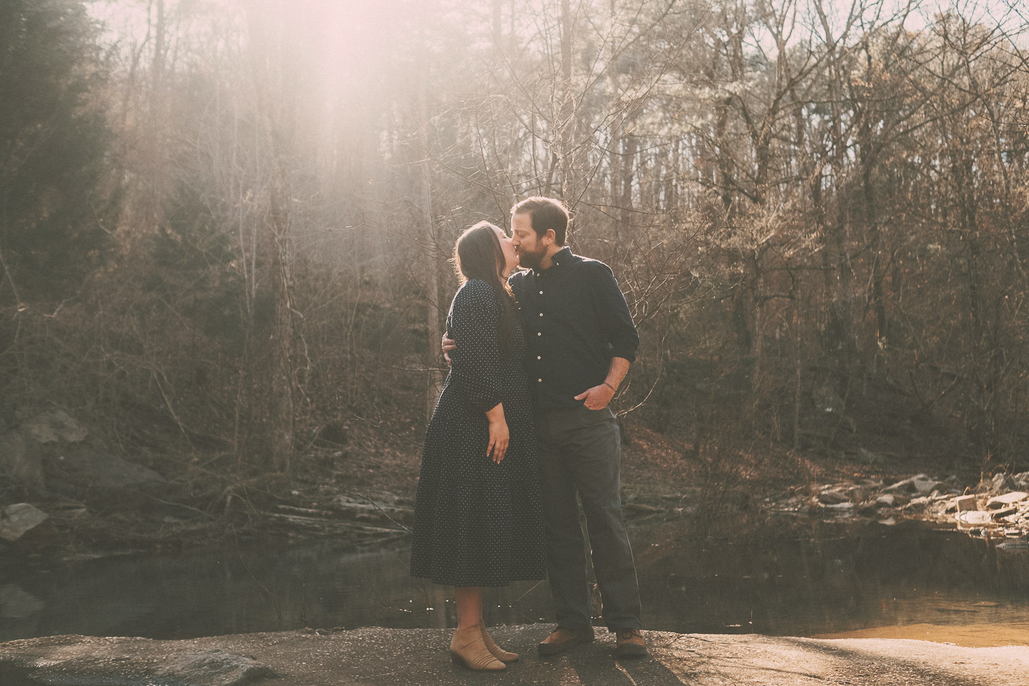 Turkey Creek Nature Preserve Pinson Alabama Engagement Photos