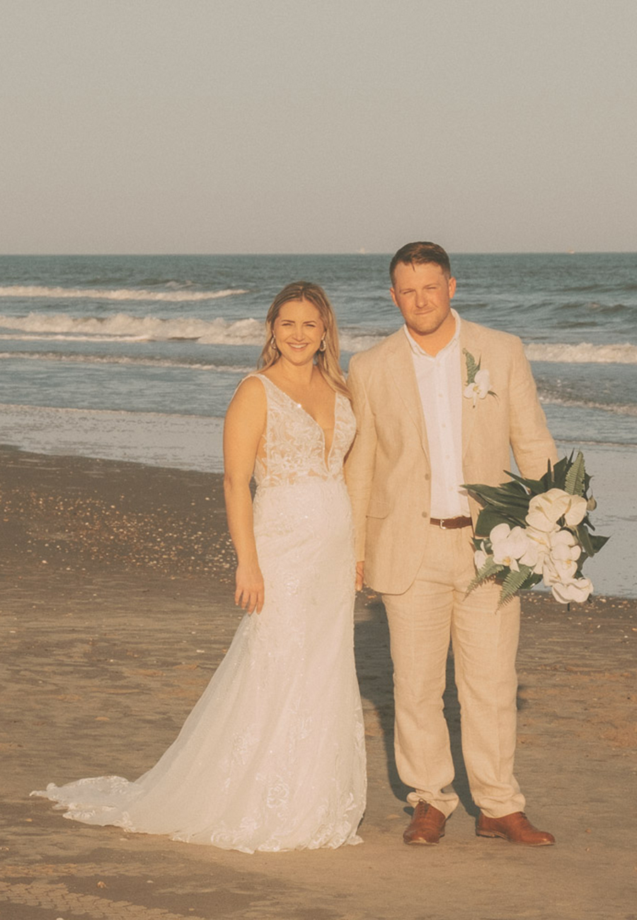 Crystal Beach Texas Bolivar Peninsula Galveston Wedding Elopement Photography
