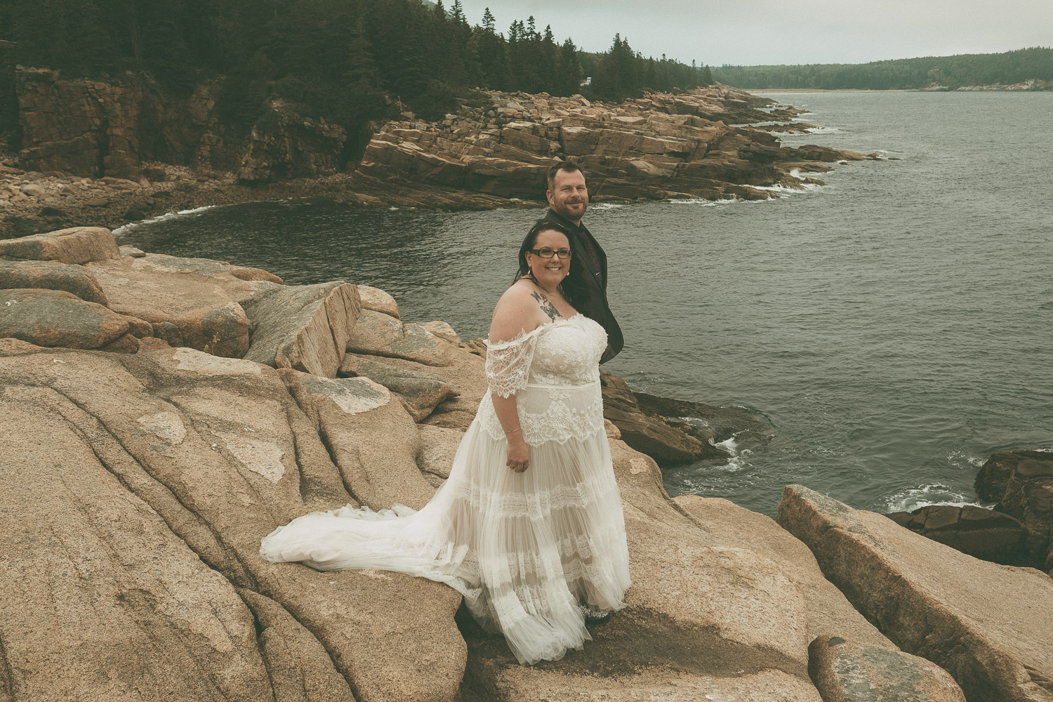 Acadia National Park Bar Harbor Maine Wedding Elopement Photography