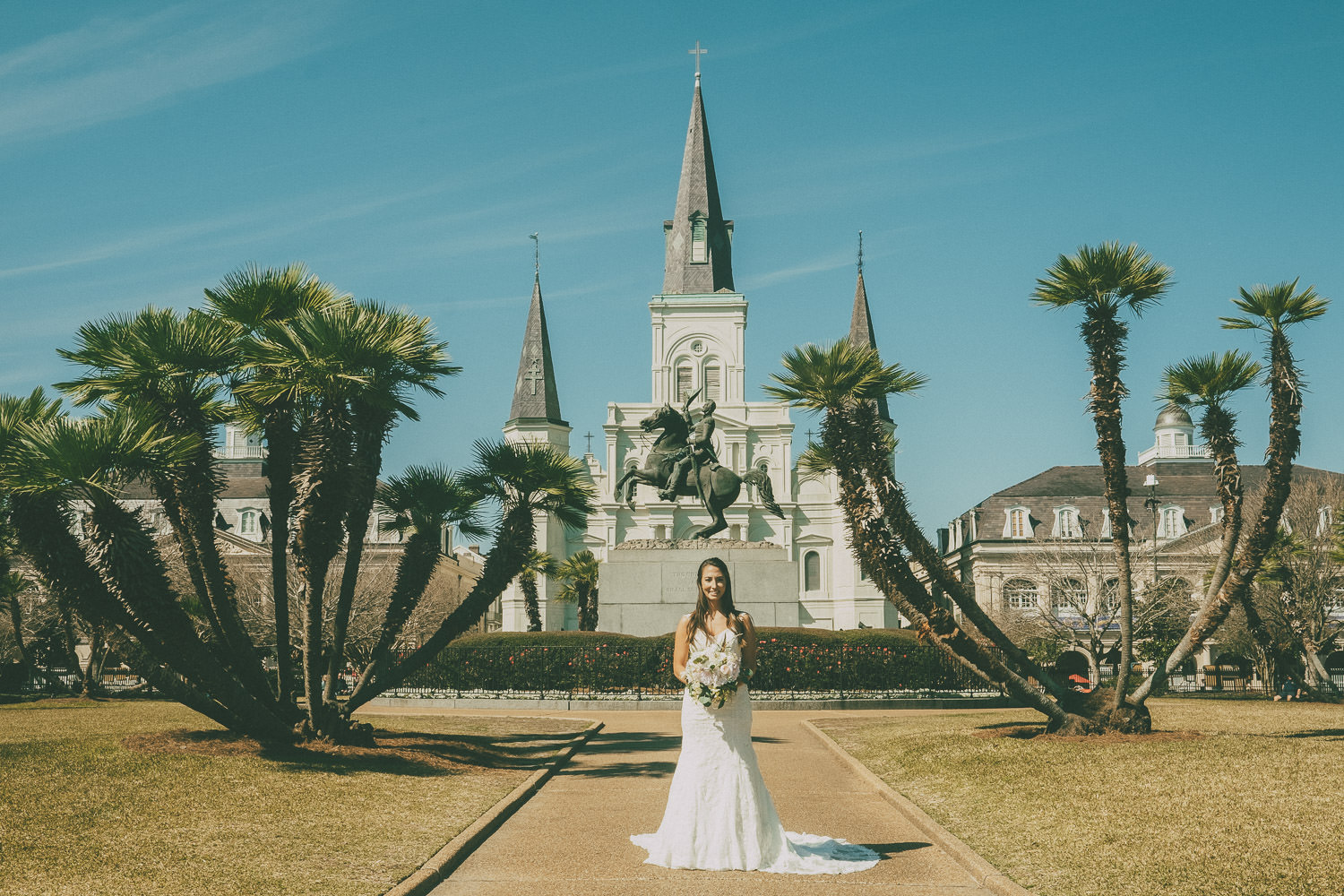 New Orleans Louisiana  Bridal Portrait Photography
