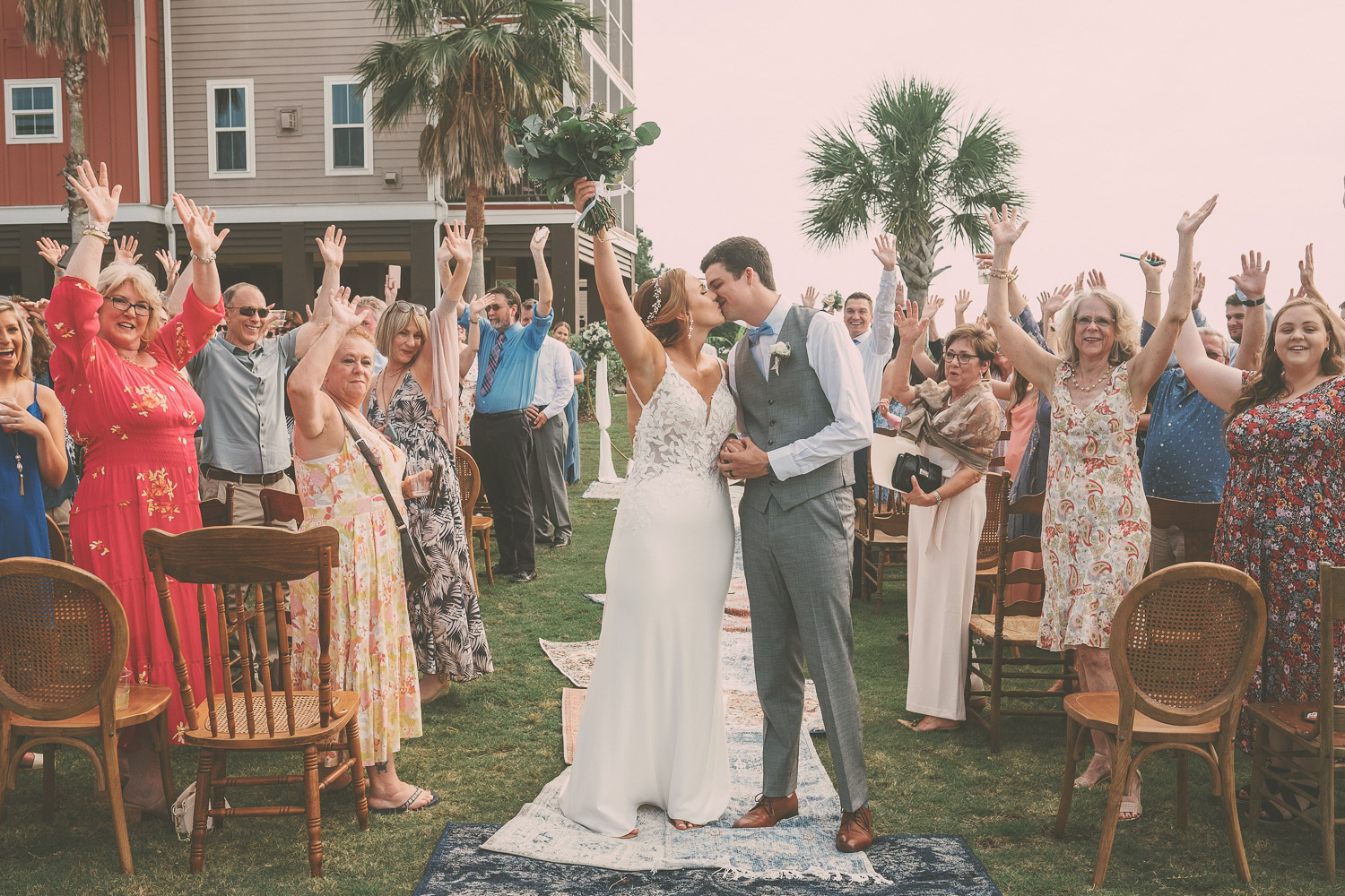 Regatta Inn Folly Beach South Carolina Wedding Elopement Photography