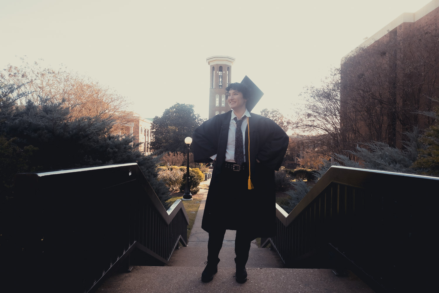 Belmont University Nashville Tennessee Graduation Portraits