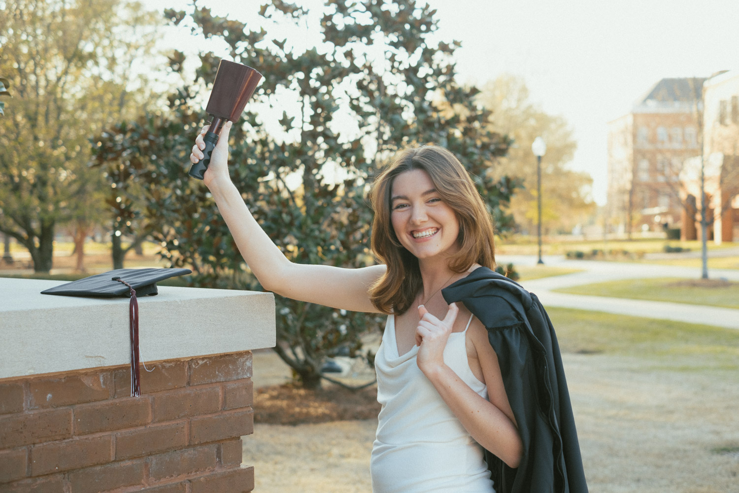 Mississippi State University Starkville Mississippi Graduation Portraits