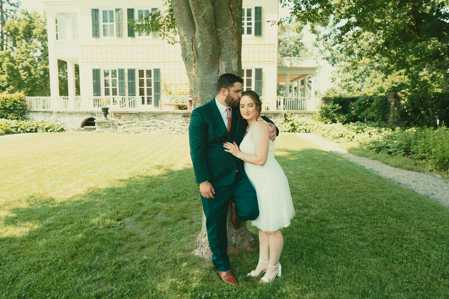 Beatrix Ferrand Garden Hyde Park New York Wedding Photography