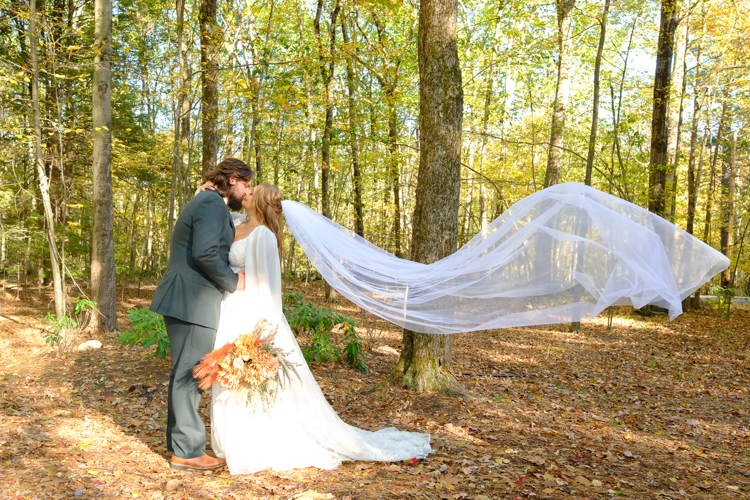 Gardens at Uncanoonuc Mountain Goffstown New Hampshire Wedding Elopement Photography