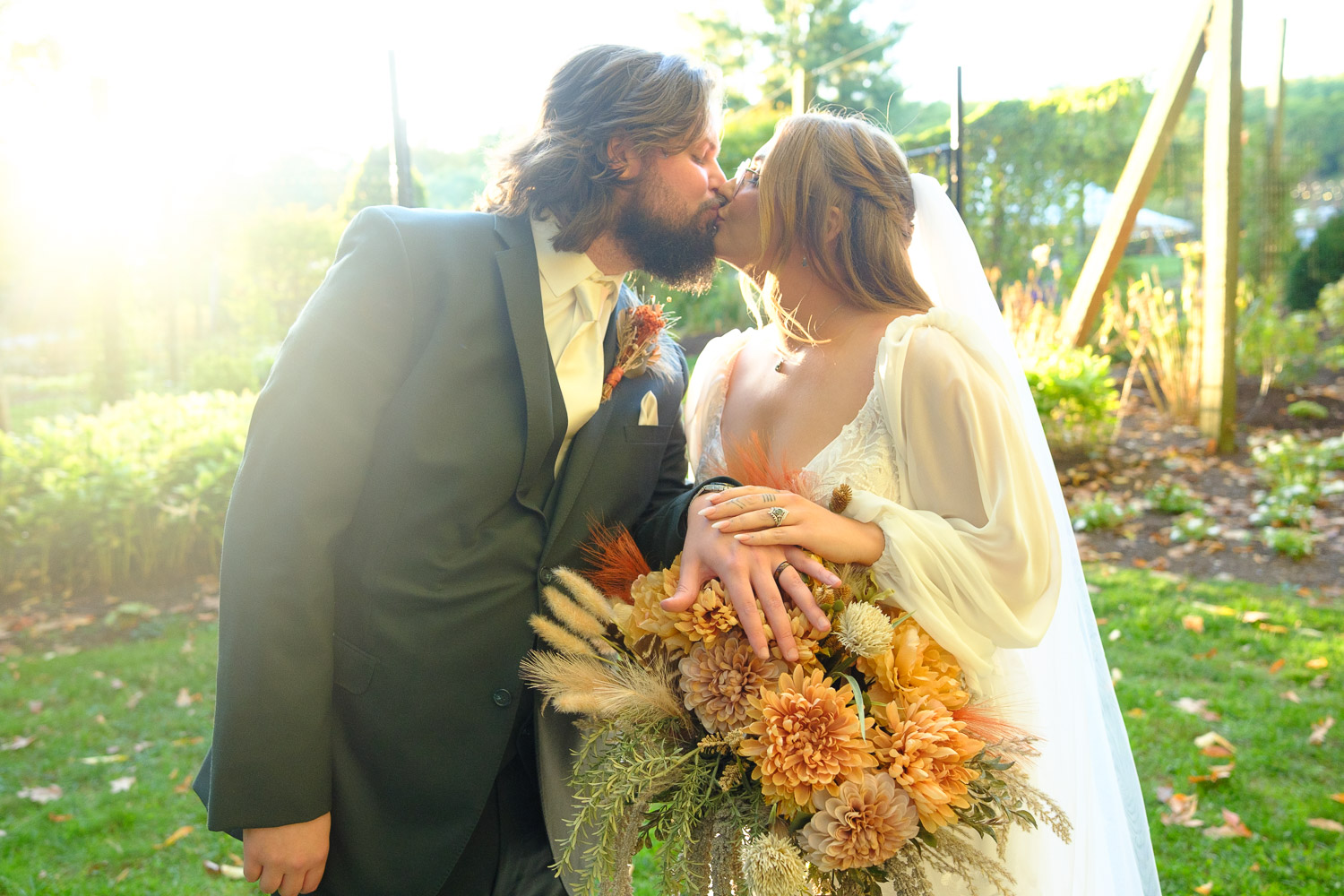 Gardens at Uncanoonuc Mountain Goffstown New Hampshire Wedding Elopement Photography