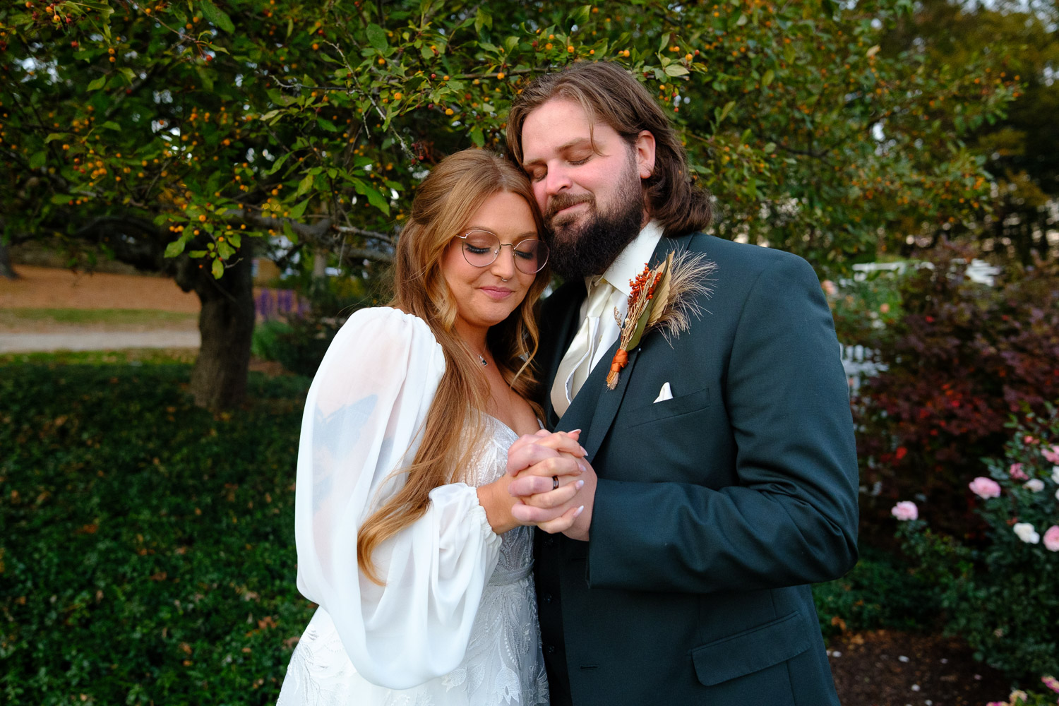 Gardens at Uncanoonuc Mountain Goffstown New Hampshire Wedding Elopement Photography