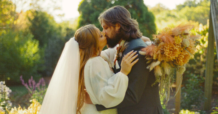 Maegan + Connor | On Film | The Gardens at Uncanoonuc Mountain | Goffstown, New Hampshire